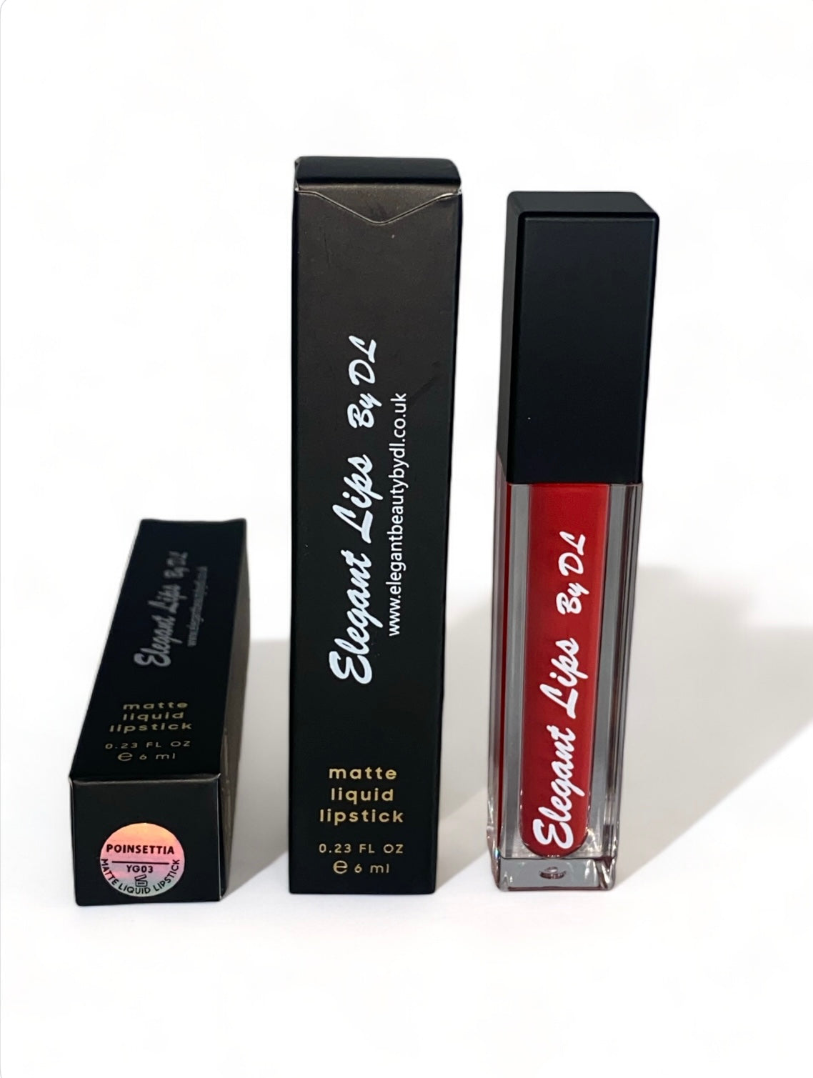 Poinsettia Matte lip gloss