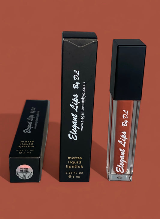 Burnt Sienna Matte lip gloss