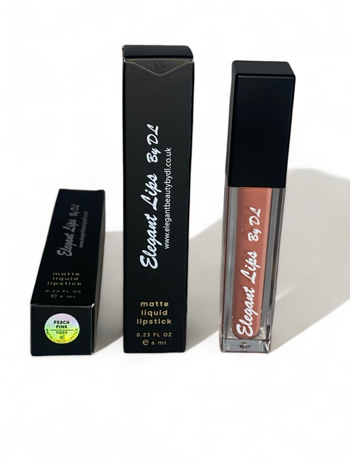 Peach Pink Matte lip gloss