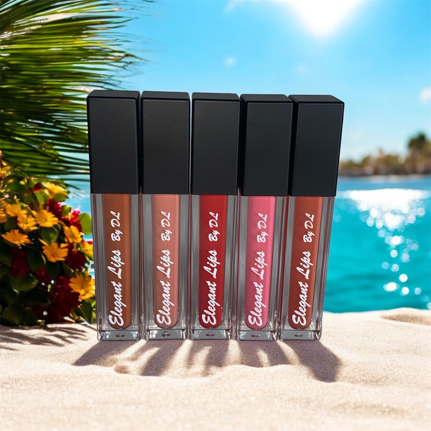 Peach Pink Matte lip gloss